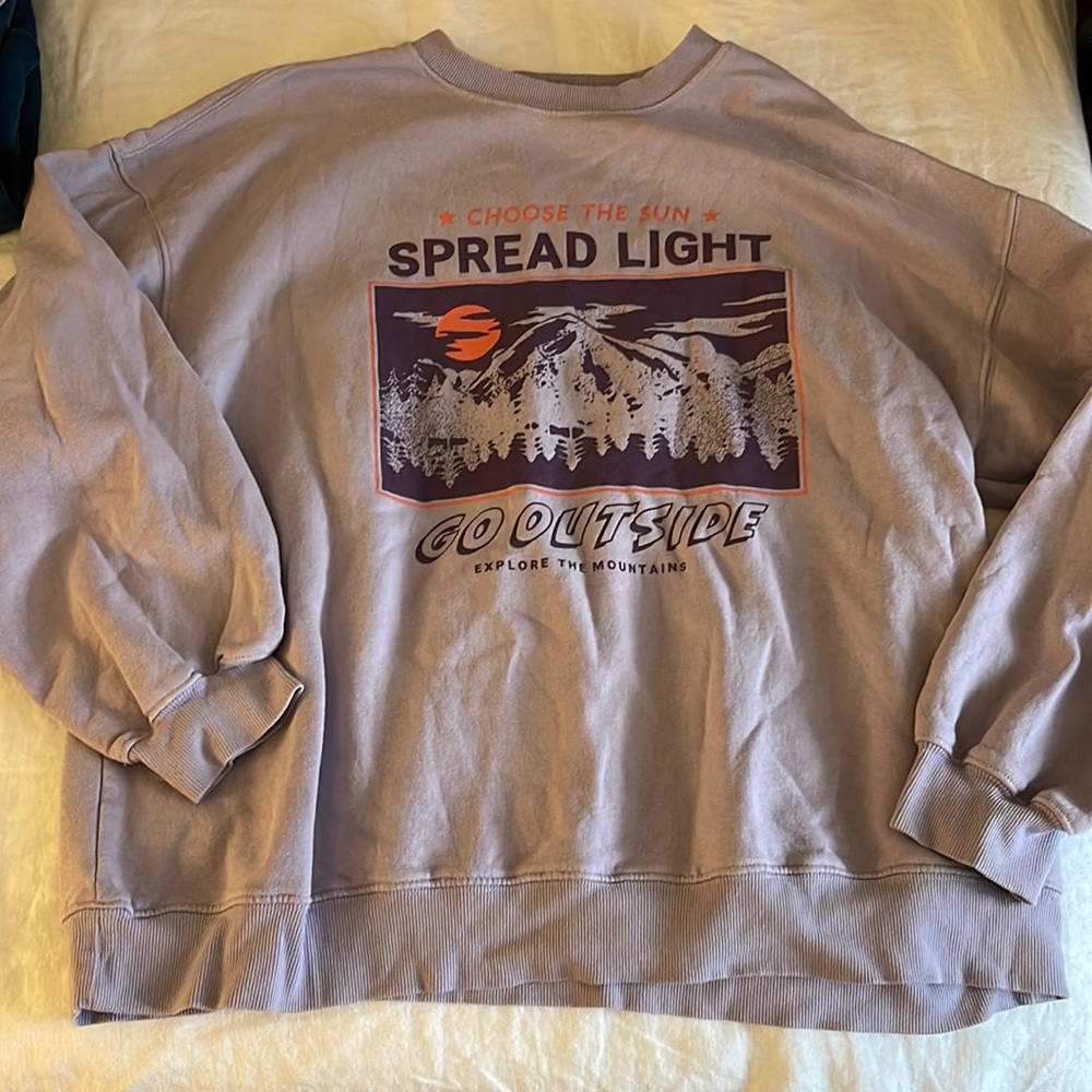 H&M Purple Sweatshirt